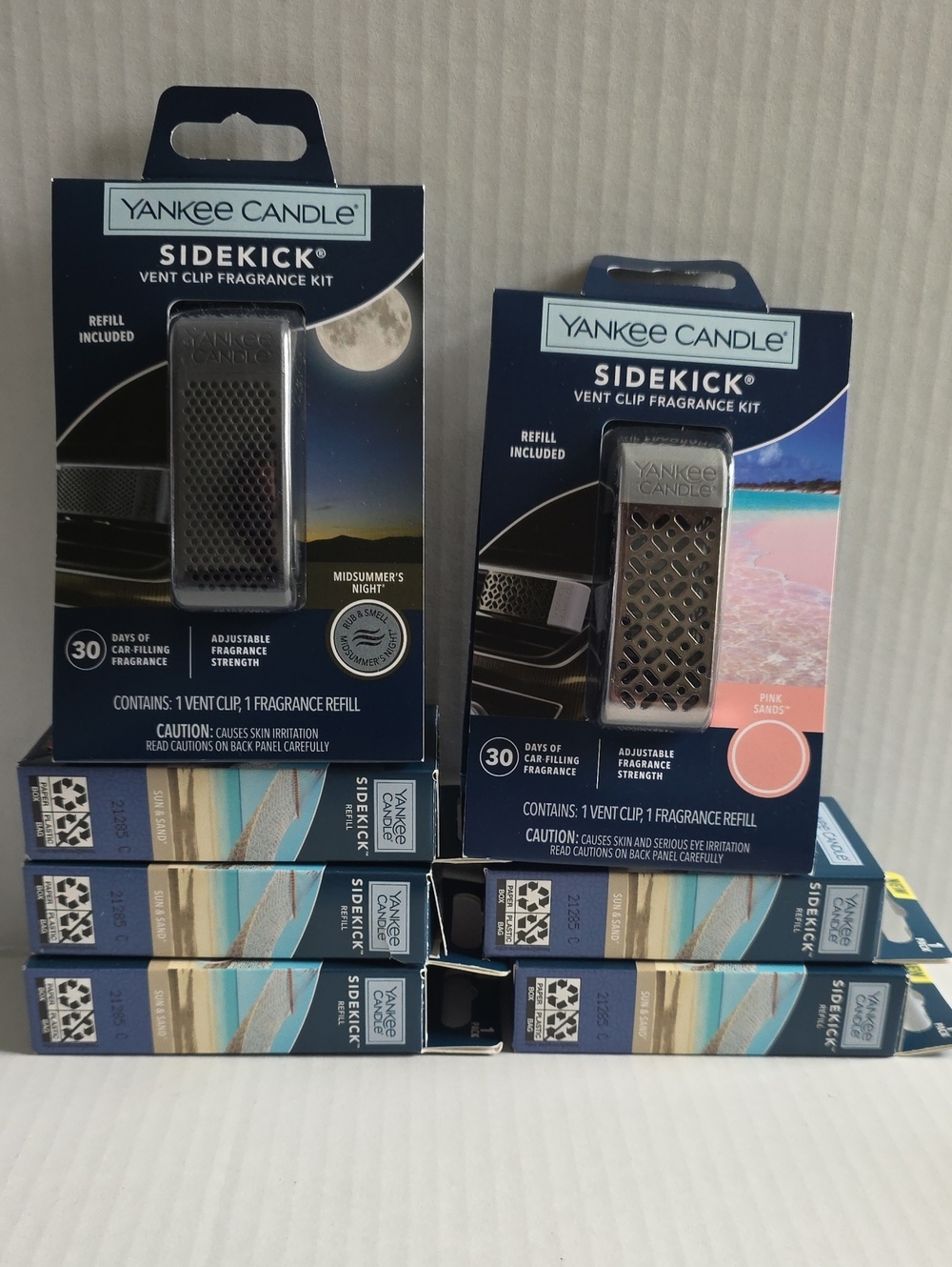 Yankee Candle Sidekick Vent Clips & Refills